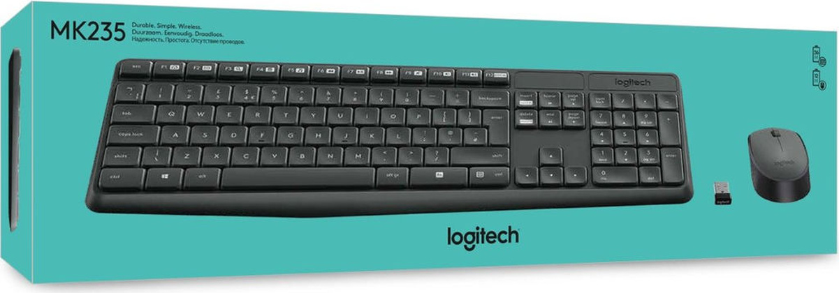 Клавиатура Logitech Cordless Desktop MK235 (920-007949)