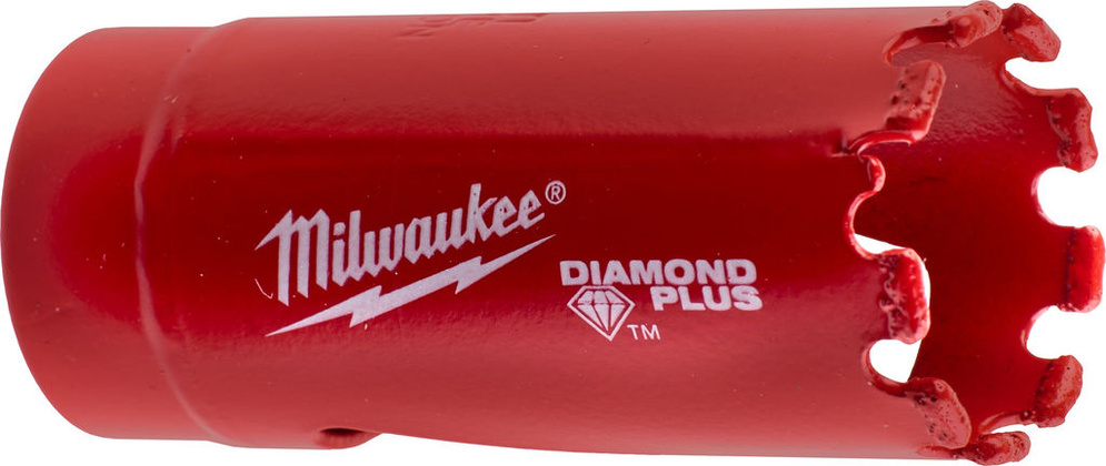 Коронка алмазная "Milwaukee" [49565605] Diamond Plus 22мм 1/2"x20