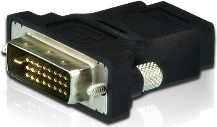 Переходник DVI(папа) -- HDMI(мама) "ATEN" [2A-127G] <Black>