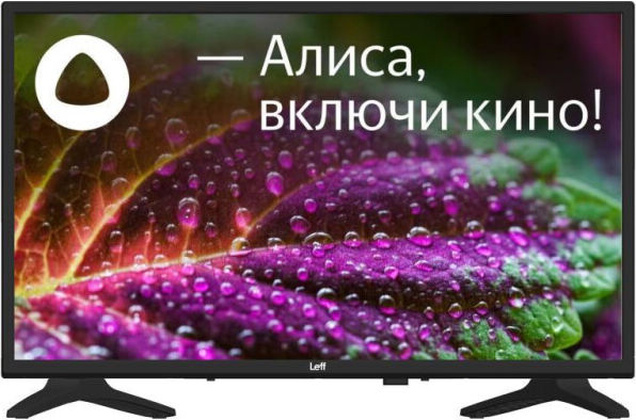 Телевизор 43" LCD "Leff" [43U550T]; 4K Ultra HD (3840x2160), Smart TV (Яндекс), Wi-Fi