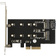 Контроллер PCI-E х4 -> 2 x M.2 ExeGate (EXE-509)