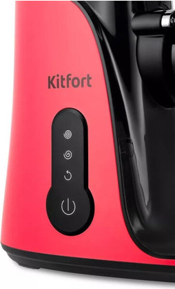 Соковыжималка "Kitfort" [KT-1141-1] <Черный/Малиновый>