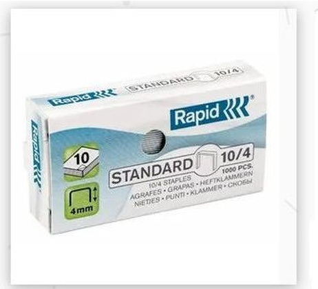 Скобы Rapid [24863000] Standard 10/4 5000 шт