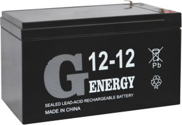 Аккумуляторная батарея для ИБП 12V 12Ah "G-energy" [12-12] F1