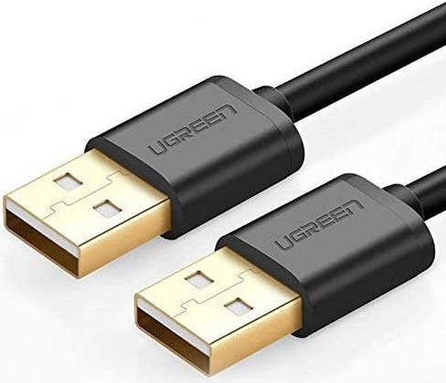 Кабель соединительный USB 2.0  "Ugreen" US102 [10309] 1м, Golden Plated