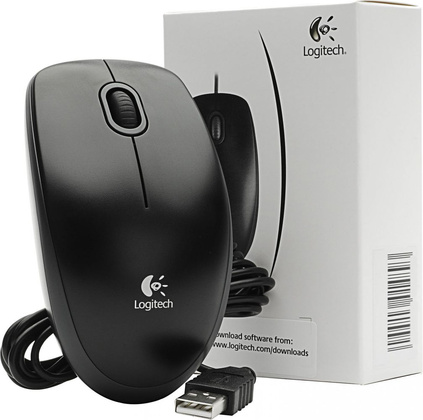 Мышь Logitech B100(910-003357)