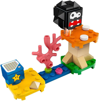 Конструктор "Lego" Super Mario платформа Fuzzy & Mushroom [30389]