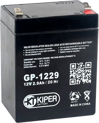 Аккумулятор Kiper GP-1229 2.9 Ач