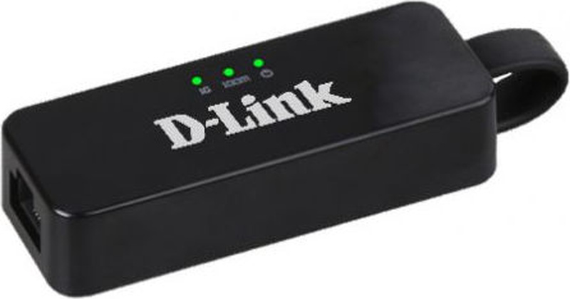 Сетевая карта USB Type-C "D-Link" [DUB-2312/A2A] <Black> 10/100/1000Base-T