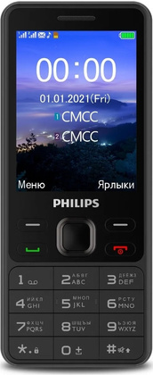 Мобильный телефон "Philips" [E185] Xenium <Black> Dual Sim
