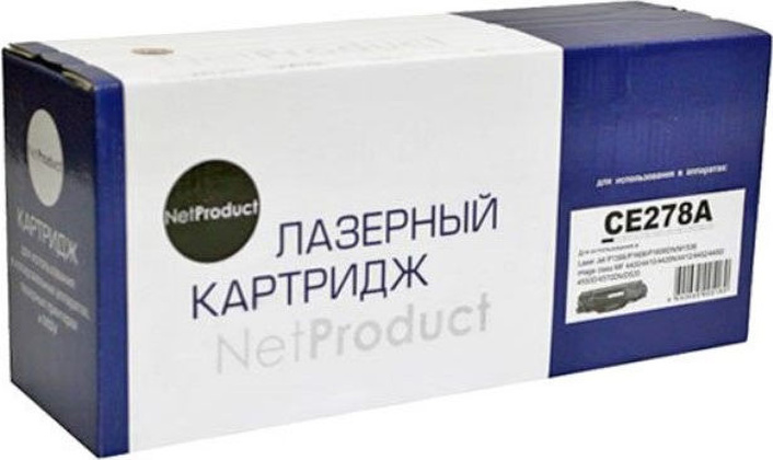 Тонер-картридж "NetProduct" [CE278A] для HP LJ Pro P1566/P1606