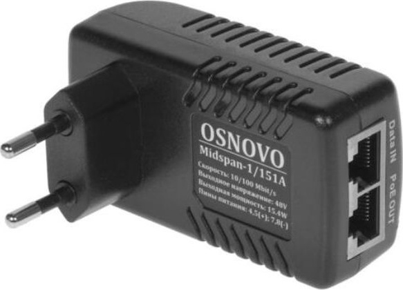 Инжектор PoE "Osnovo" [Midspan-1/151A]
