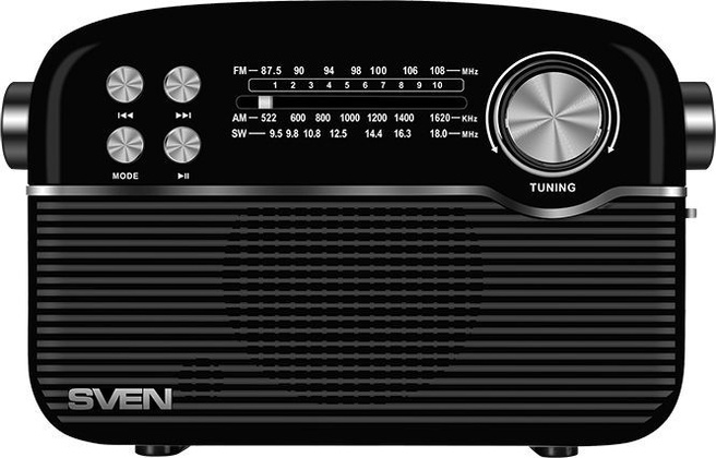 Радиоприемник "SVEN" [SRP-500] <Black>