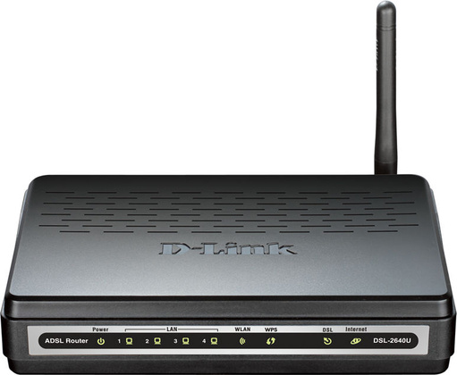 Беспроводной ADSL-маршрутизатор D-Link DSL-2640U/RB/U2B