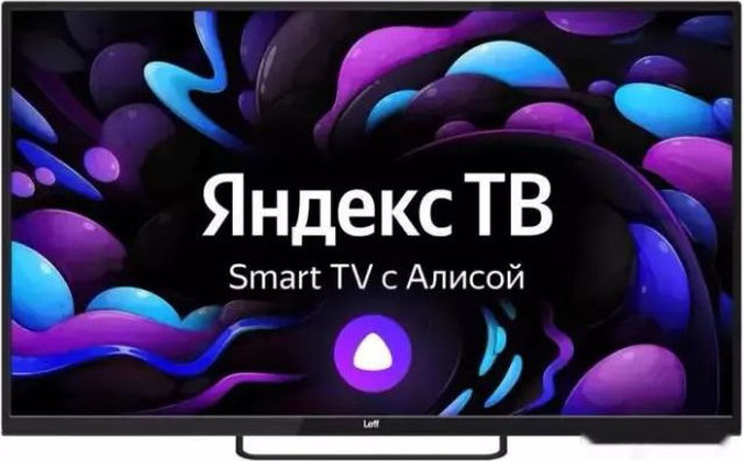 Телевизор 28" LCD "Leff" [28H540S]; HD Ready (1366x768), Smart TV (Яндекс.ТВ), Wi-Fi