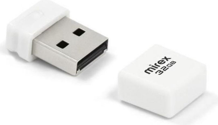 Накопитель USB 2.0 - 16Gb "Mirex" [13600-FMUMIW16] < MINCA WHITE>