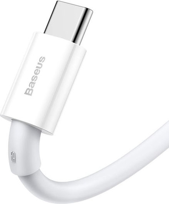 Кабель USB 2.0 - USB Type-C (2,0m) "Baseus" [CATYS-A02] <White> 6A