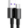 Кабель USB 2.0 - USB Type-C (1,0m) "Baseus" [CATYS-01] <Black> оплетка