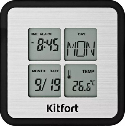 Часы с термометром "Kitfort" [КТ-3301]