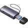 Картридер USB 3.0 - "Baseus" [WKQX060013] <Black>, SD/TF