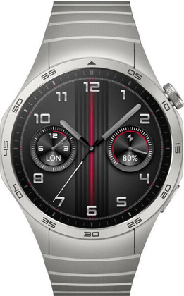 Умные часы "Huawei" Watch GT 4 46mm [PNX-B19] <Silver> Stainless Steel Strap