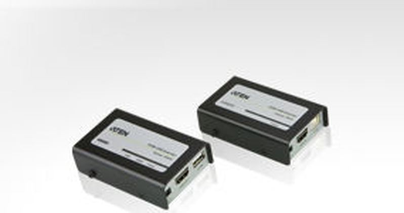 Удлинитель видео-сигнала HDMI "Aten" [VE803-AT-G] cat.5e, 1920x1080 до 60м.