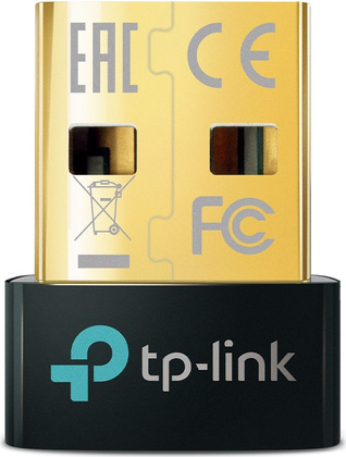 Беспроводной USB-адаптер "TP-Link" [UB500], Bluetooth 5.0, USB <Black>, nano