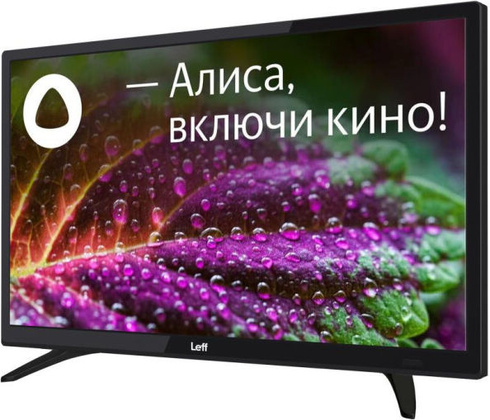 Телевизор 24" LCD "Leff" [24F560T]; Full-HD (1920x1080), Smart TV, Wi-Fi