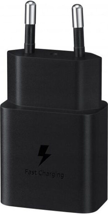 Сетевое зарядное устройство "Samsung" [EP-T1510NBEGEU] <Black>, USB Type-C