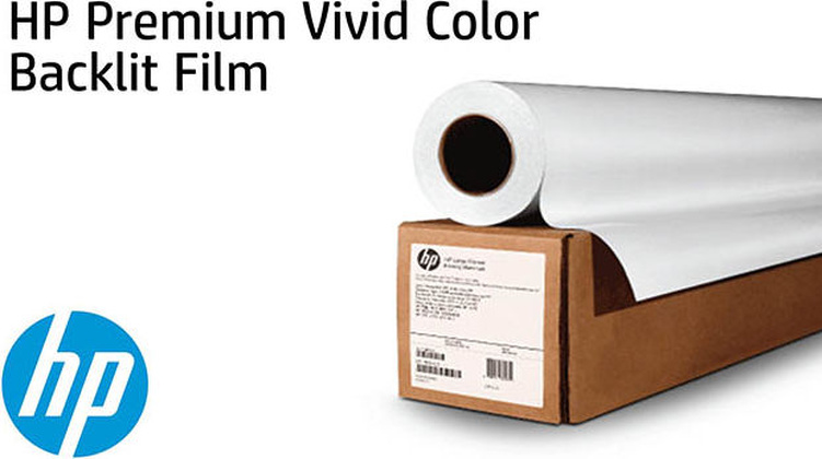 Пленка рулонная для плоттера Vivid Color Backlit 285 g/m2 "HP" (Q8749A)