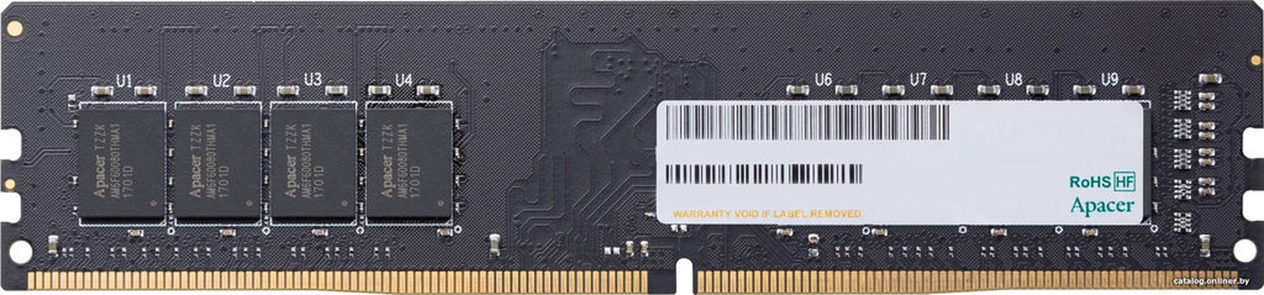 ОЗУ Apacer AU16GGB26CQYBGH DDR4 16 Гб (1x16 Гб)