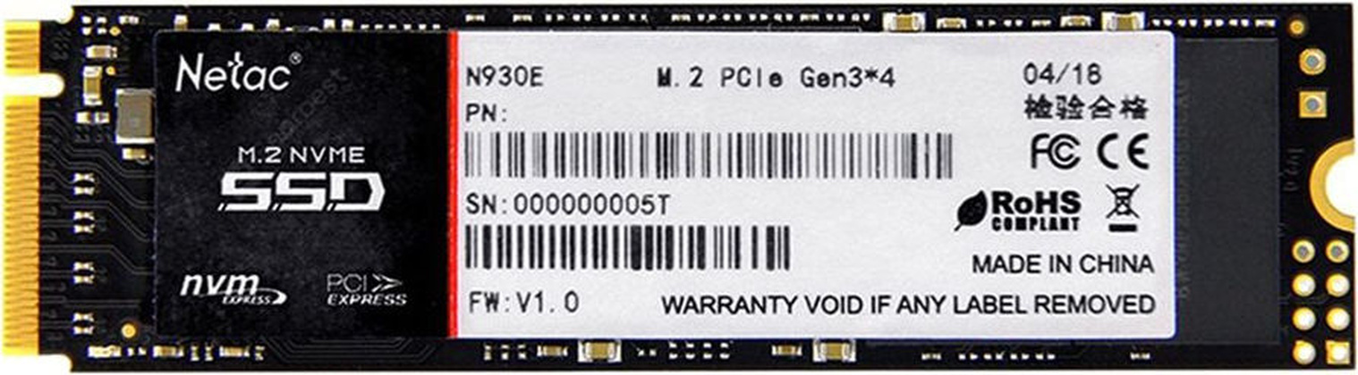 SSD 256 Гб Netac N930E Pro (NT01N930E-256G-E4X)