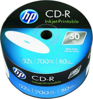 CD-R HP 700MB (69301) Bulk (пленка)