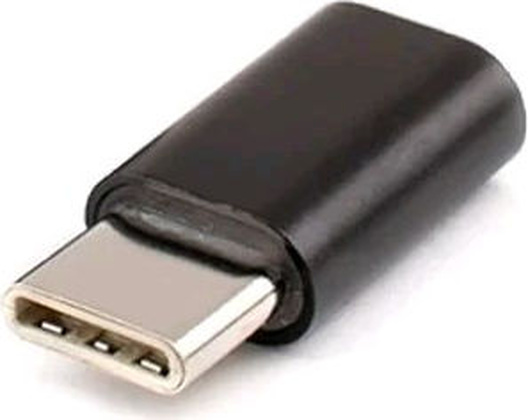 Переходник USB Type-C --> microUSB "ATcom" [AT8101] <Black>