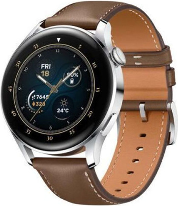 Умные часы Huawei Watch 3 серебристый (GLL-AL04)