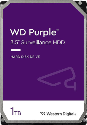 Жесткий диск SATA - 1TB Western Digital WD11PURZ; 64Mb; Purple (для видеонабл.)