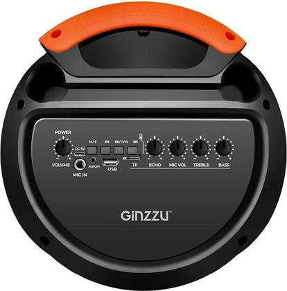 Портативная акустика - "Ginzzu" [GM-239] <Black> Bluetooth