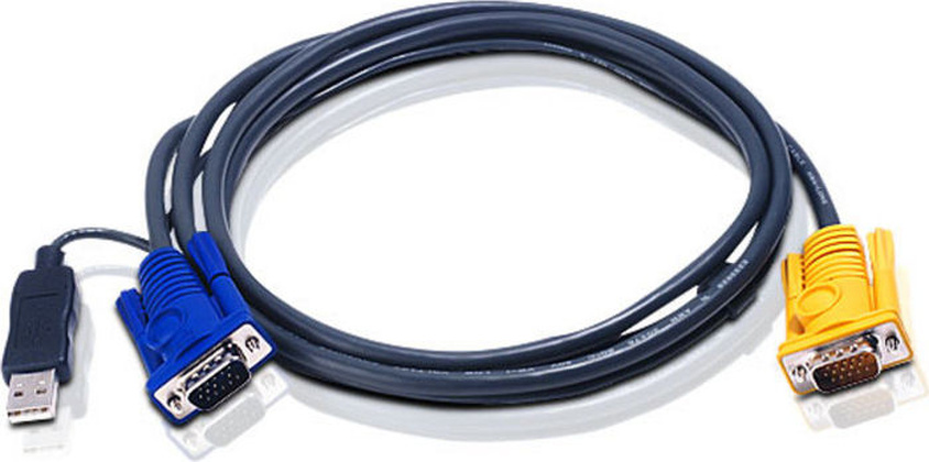 KVM-кабель ATEN 2L-5202UP,USB-1,8 м/Для переключателей/