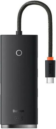 USB3.0-разветвитель "Baseus" [WKQX030001] 4*USB3.0 <Black> 0.25 m