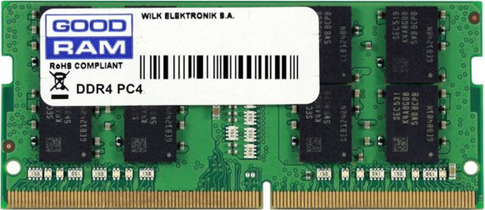 ОЗУ Goodram GR2666S464L19S/4G SO-DIMM DDR4 4 Гб (1x4 Гб)