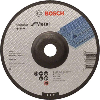 Круг обдирочный 180х6x22.23мм "Bosch" [2.608.603.183]