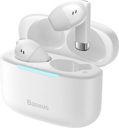 Гарнитура "Baseus" [NGTW120002] <White>, Bluetooth