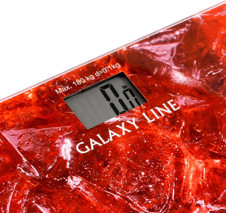 Весы напольные "Galaxy" [GL4819] <Рубин>
