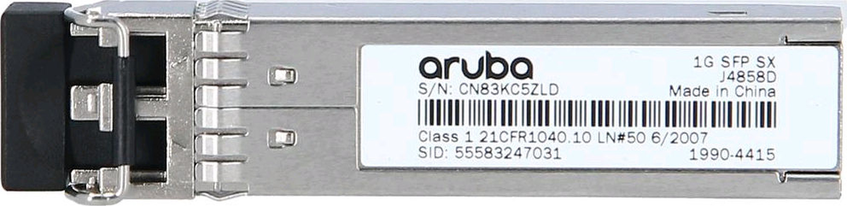 Модуль "HPE" [J4858D] Aruba 1G SFP LC SX 500m MMF 
