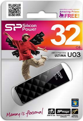Накопитель USB 2.0 32 Гб Silicon Power SP032GBUF2U03V1K