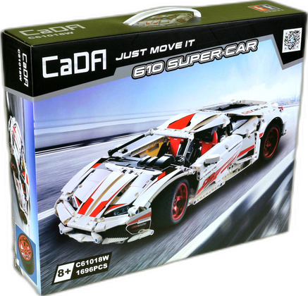 Конструктор "CaDa" LP610 Racing car - Гоночный автомобиль LP610 Enduranc [C61018W]