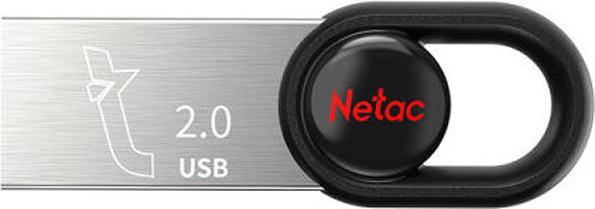 Накопитель USB 2.0 - 64Gb "Netac" [NT03UM2N-064G-20BK]; UM2  <Black>