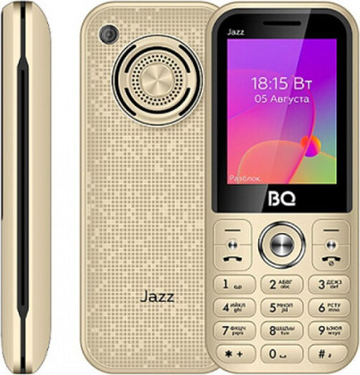 Мобильный телефон "BQ" Jazz [BQ-2457] <Gold> Dual SIM