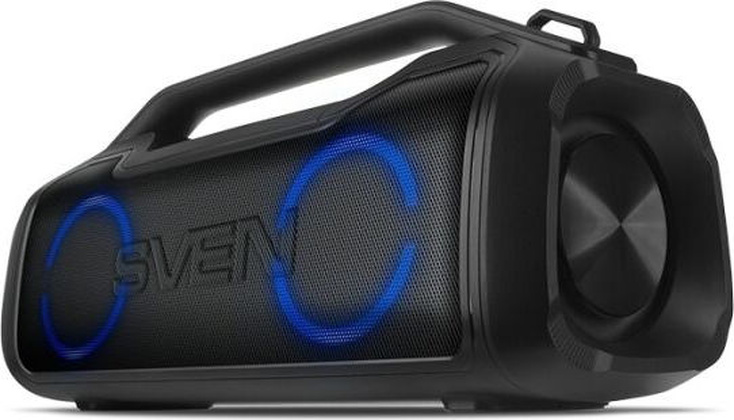 Портативная акустика - "SVEN" [PS-390] <Black> 2x25W; Bluetooth