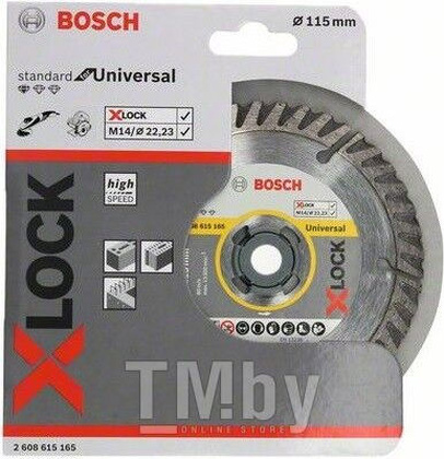Диск алмазный отрезной 115x22,23 мм "Bosch" [2.608.615.165]
